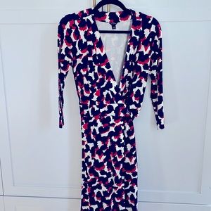 Ann Taylor classic wrap dress